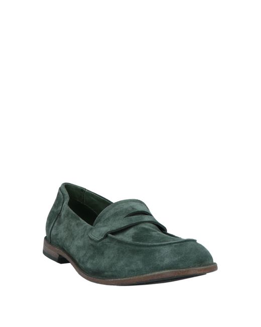 Pantanetti Green Loafers for men