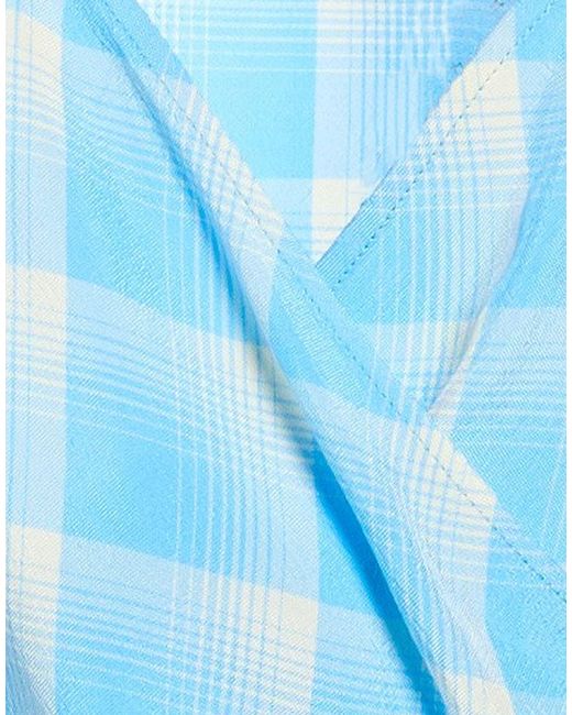 MSGM Blue Light Top Viscose