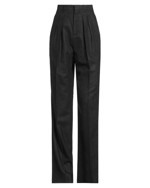 パンツ・ボトムスその他 Celine Drawstring Cashmere Pants TRIOMPHE JOGGING PANTS IN FLOWING SATIN - BLACK | CELINE