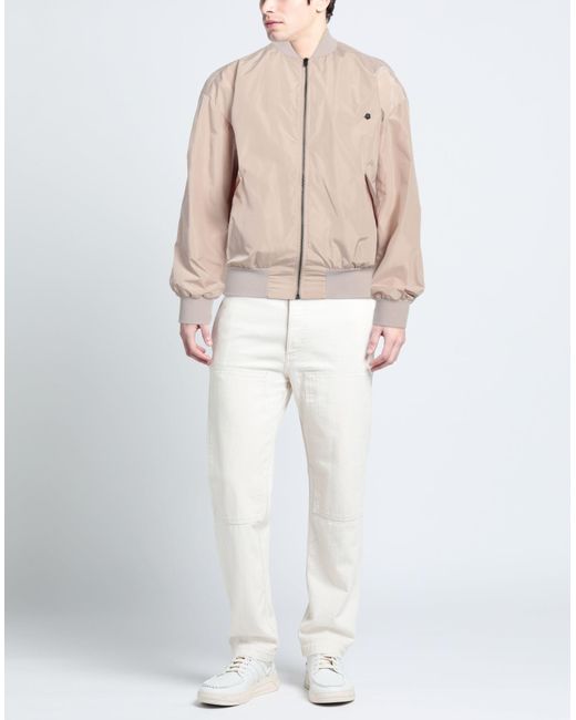 A PAPER KID Natural Jacket for men