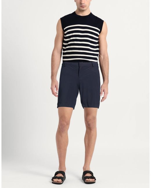 Barba Napoli Blue Shorts & Bermuda Shorts Polyamide, Elastane for men