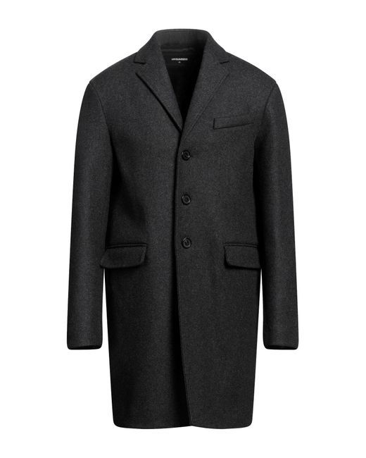 DSquared² Black Coat for men