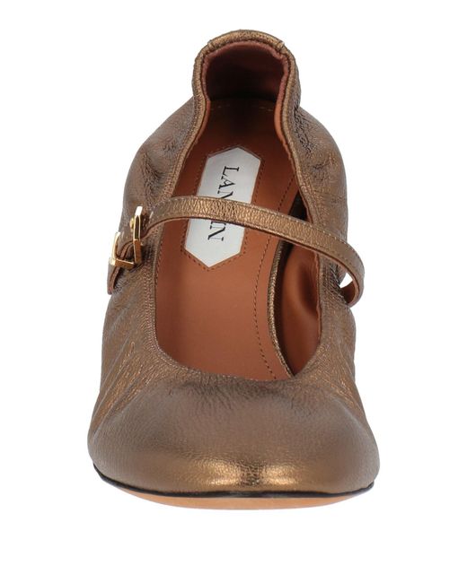 Lanvin Brown Pumps