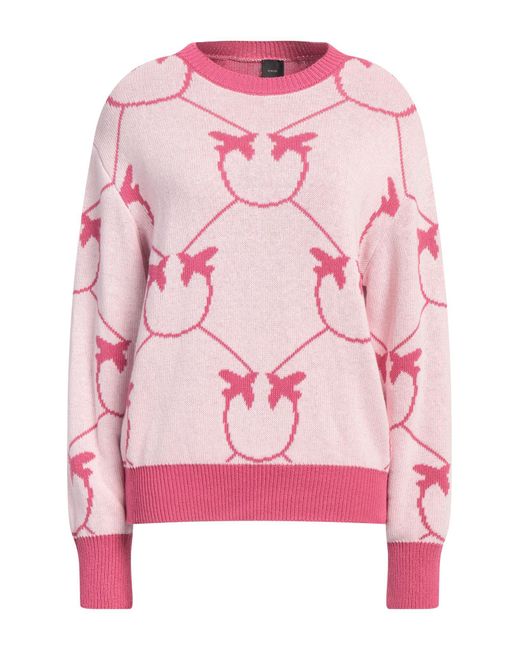 Pinko Pink Light Sweater Cotton, Acrylic