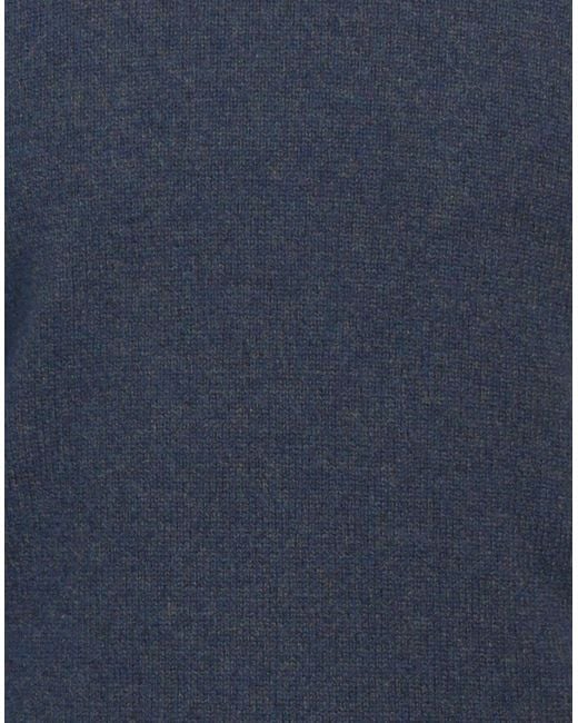 Daniele Fiesoli Blue Turtleneck for men