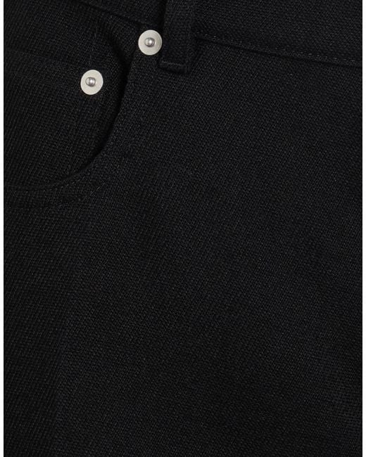 Rick Owens Black Pants Wool for men