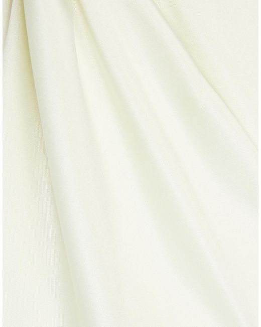 16Arlington White Maxi Skirt Polyester, Elastane
