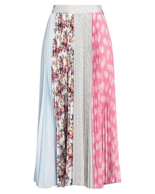 MSGM Pink Midi Skirt