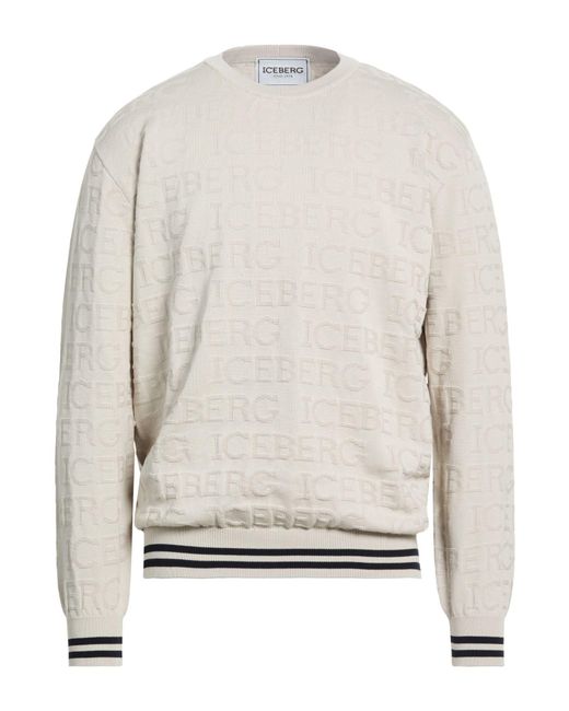 Pullover Iceberg de hombre de color White