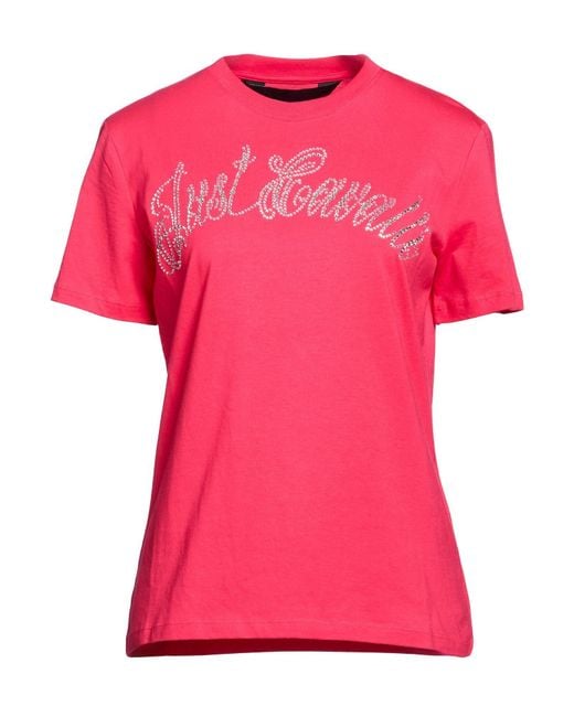 Just Cavalli Pink T-Shirts