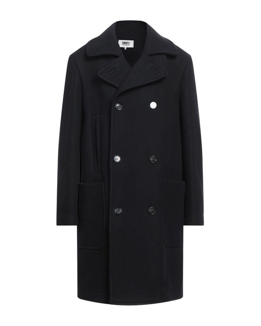 MM6 by Maison Martin Margiela Black Coat for men