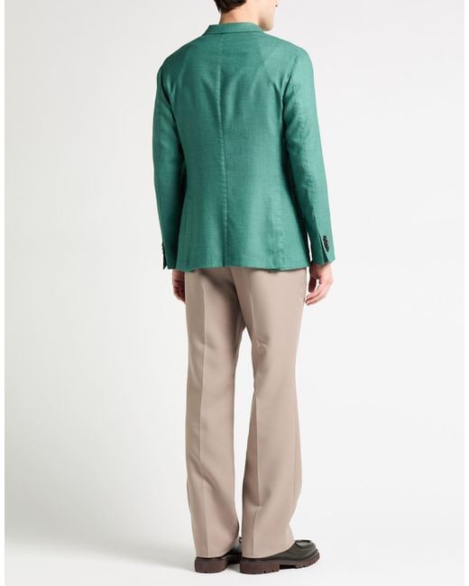 Boglioli Green Blazer for men