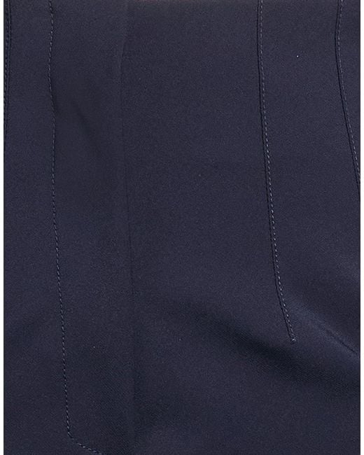 Soallure Blue Pants Polyester, Elastane