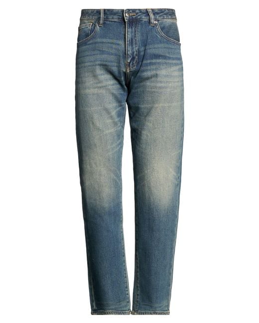 ARMANI EXCHANGE Blue Jeans Cotton, Polyester, Elastane for men