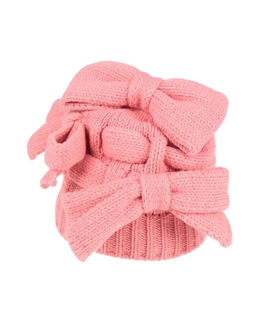 Comme des Garçons Pink Hat Wool, Acrylic