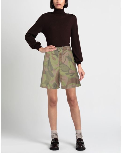 Marni Green Shorts & Bermuda Shorts