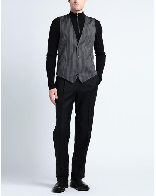 Dolce & Gabbana Gray Tailored Vest for men
