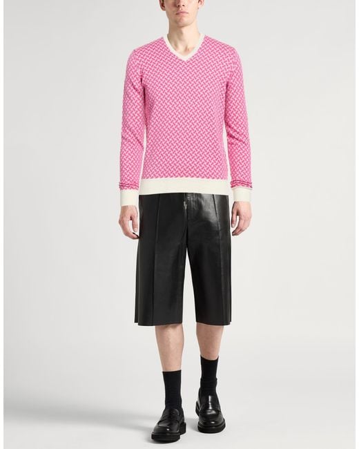Pullover di Drumohr in Pink da Uomo