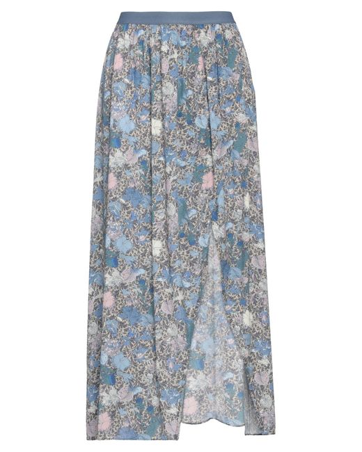 Zadig & Voltaire Blue Maxi Skirt