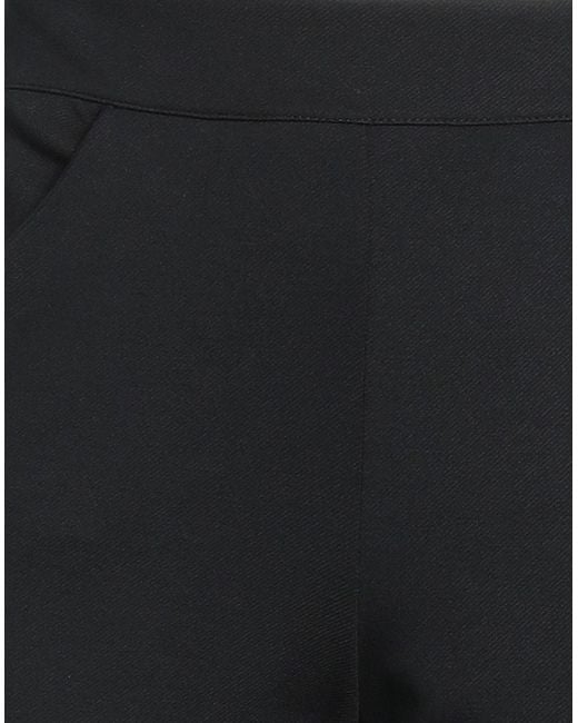 4giveness Black Pants Viscose, Polyamide, Elastane