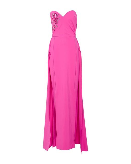La Petite Robe Di Chiara Boni Pink Maxi Dress Polyamide, Elastane