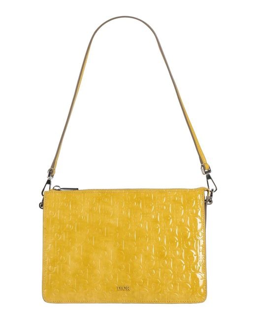 Dior Yellow Shoulder Bag