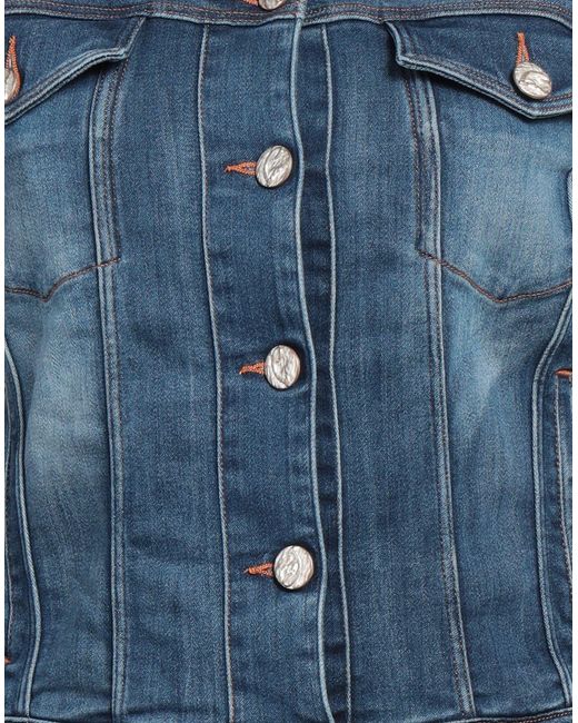 Jacob Cohen Blue Denim Outerwear