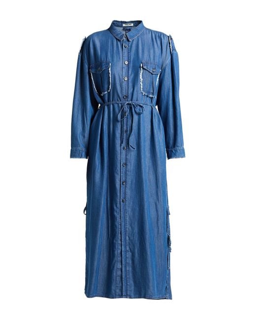 Max & Moi Blue Maxi Dress
