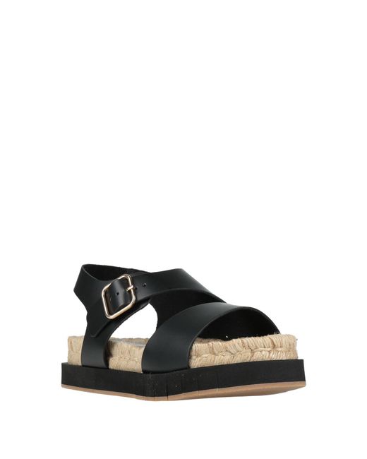 Palomitas By Paloma Barcelo' Black Sandals Leather