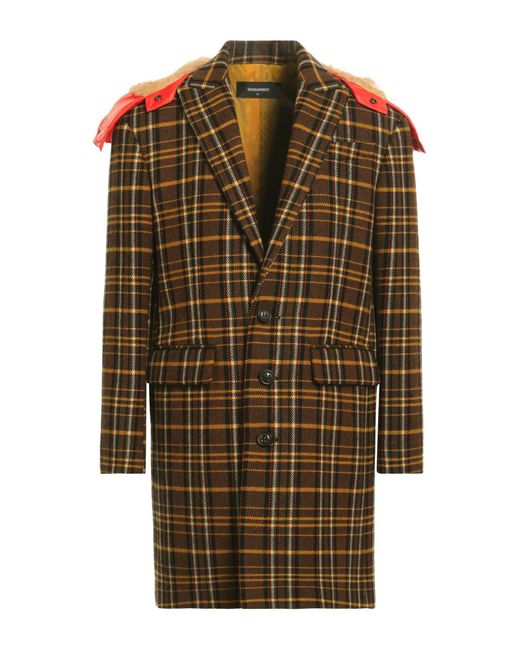 DSquared² Green Coat for men
