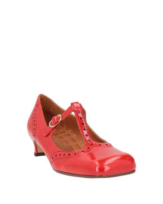 Chie Mihara Red Pumps Leather