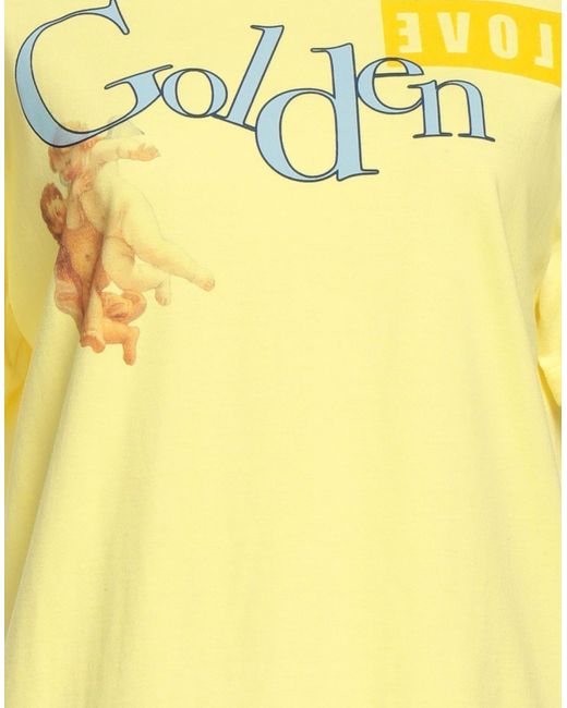 Golden Goose Deluxe Brand Yellow T-shirt