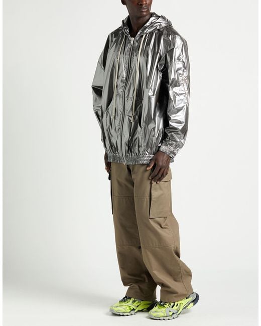 Rick Owens X Champion Gray Jacket for men