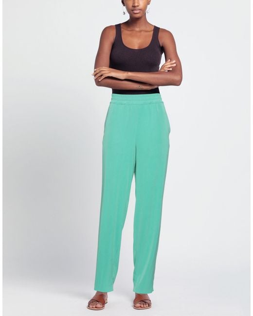 Dries Van Noten Green Trouser