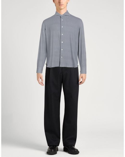 Camicia di Fedeli in Gray da Uomo