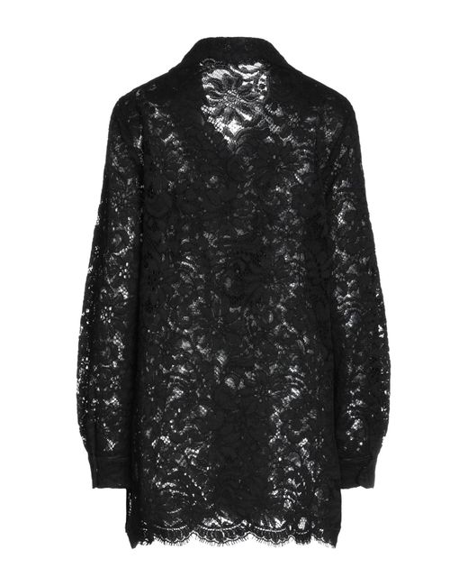 Dolce & Gabbana Black Overcoat