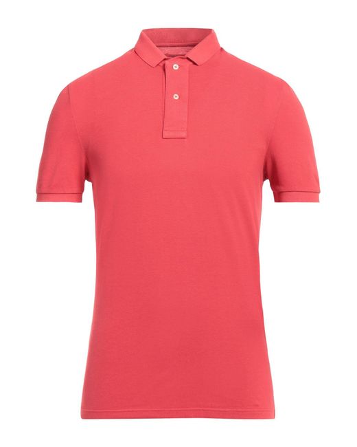 Gran Sasso Red Polo Shirt for men