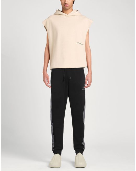 EA7 Black Trouser for men