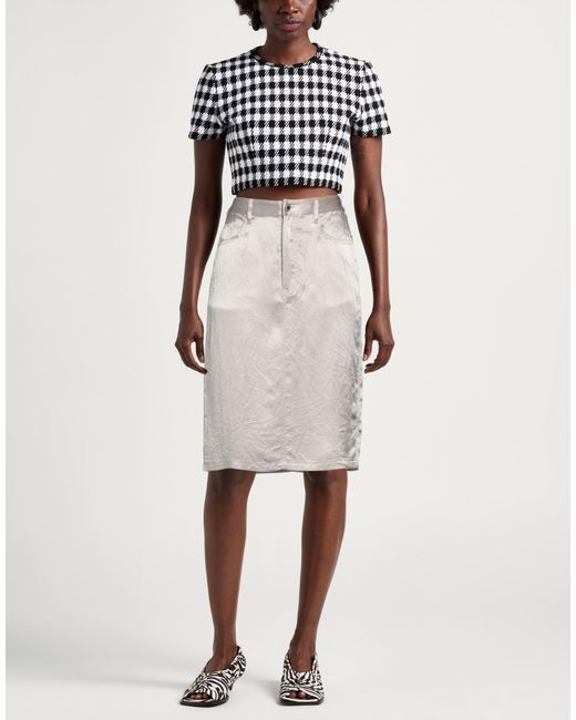 6397 White Midi Skirt