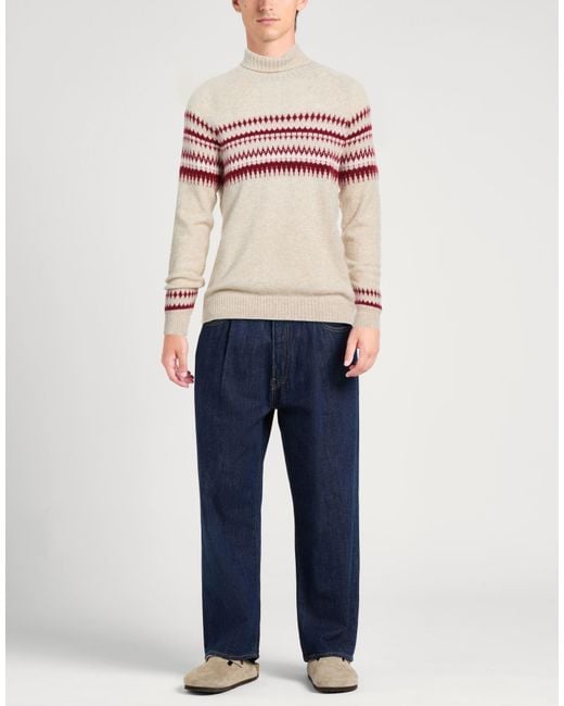Eleventy White Turtlenecks for men