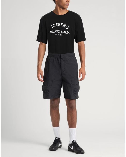Iceberg Black T-shirt for men