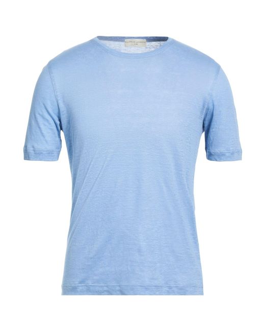 FILIPPO DE LAURENTIIS Blue T-Shirt for men