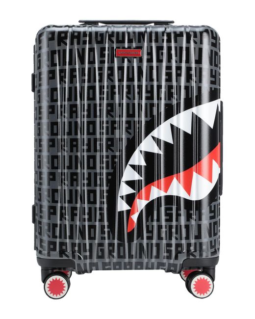 Sprayground Black Wheeled luggage
