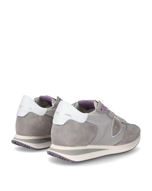 Philippe Model Gray Sneakers