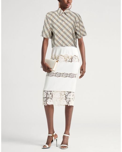 Burberry Natural Shirt Cotton