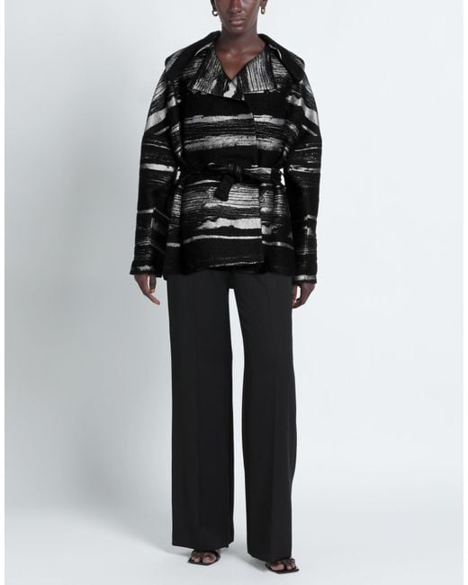 Alberta Ferretti Black Coat