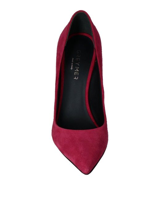 Grey Mer Pink Pumps Soft Leather