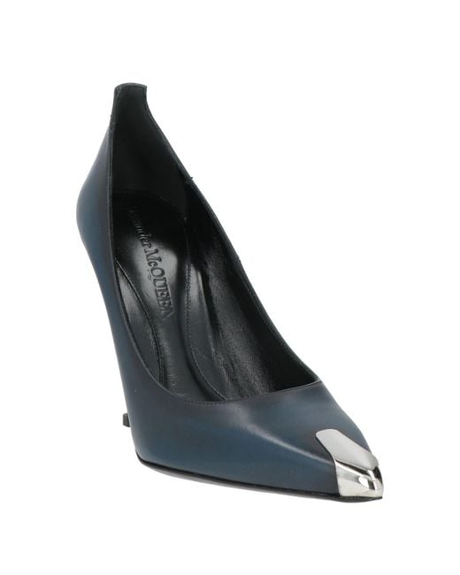 Stuart Weitzman Blue Pumps Leather