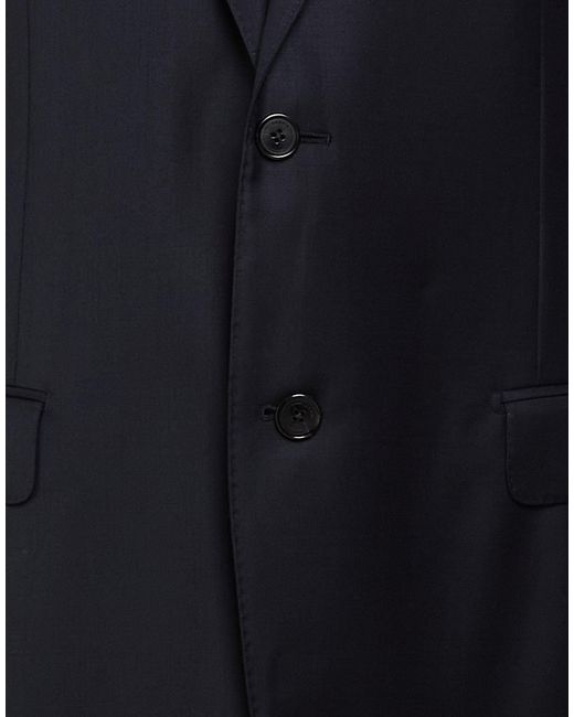 Lanvin Blue Midnight Blazer Wool for men