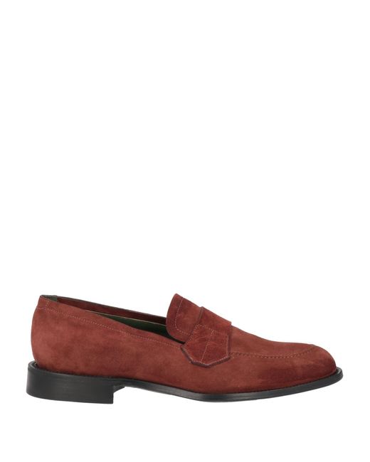 Pal Zileri Red Loafers for men